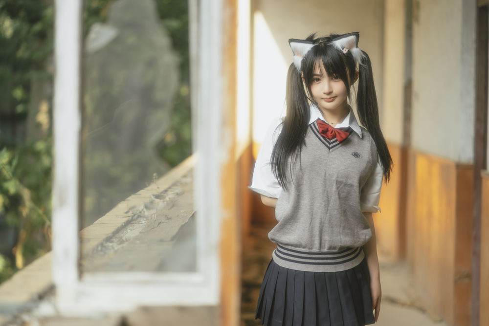 桜井宁宁(宁宁子同学)-No.053-废墟jk-在线看 第2张 桜井宁宁(宁宁子同学)-No.053-废墟jk-在线看 第2张