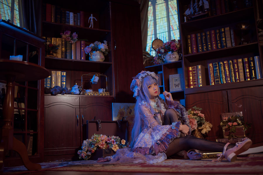 花柒Hana-No.010-帕秋莉睡衣-在线看 第2张 花柒Hana-No.010-帕秋莉睡衣-在线看 第2张