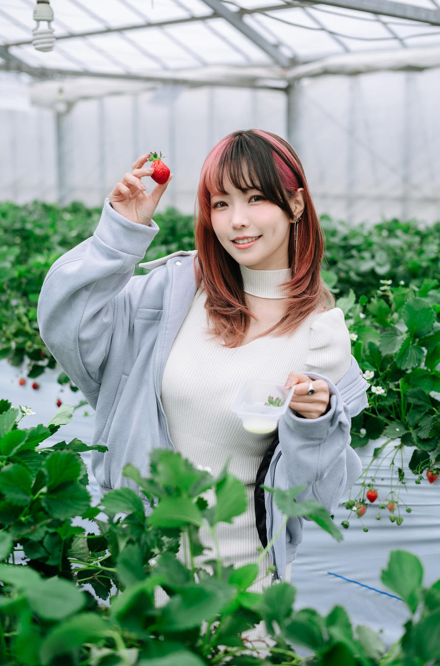 ElyEE子-No.108 – Strawberry Picking Date-在线看 第3张 ElyEE子-No.108 – Strawberry Picking Date-在线看 第3张