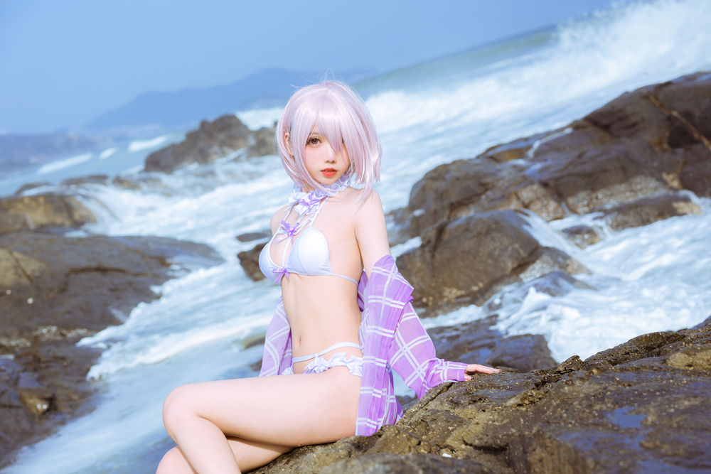 果咩酱w-No.018-海边玛修-在线看 第3张 果咩酱w-No.018-海边玛修-在线看 第3张