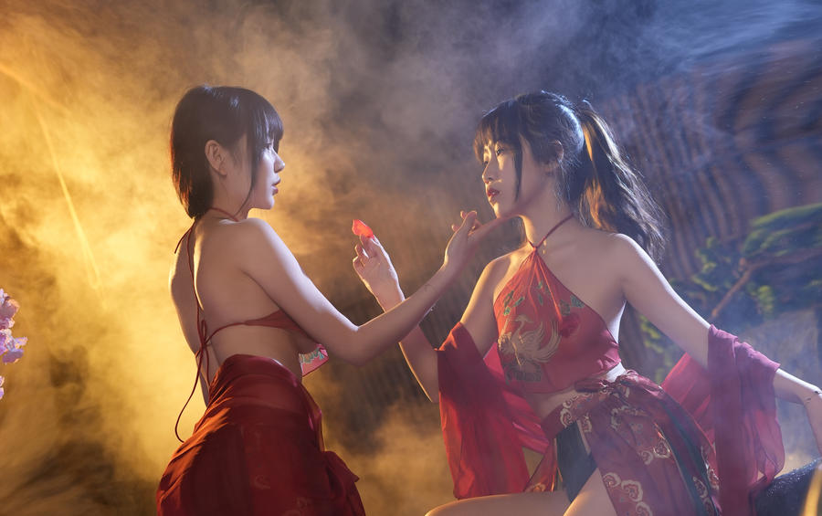 Tina很妖孽呀-No.035 – 古风双人 (&不呆猫)-在线看 第2张 Tina很妖孽呀-No.035 – 古风双人 (&不呆猫)-在线看 第2张