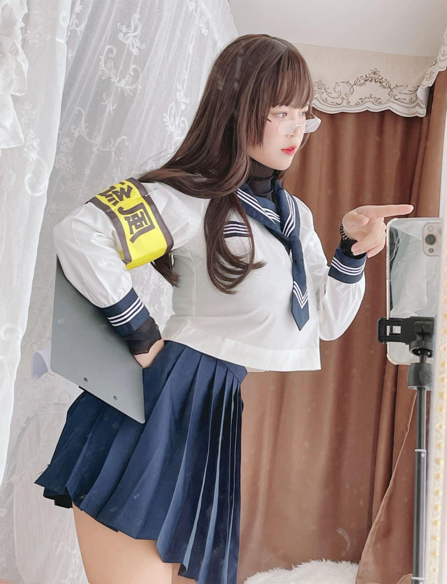 白烨妹纸-No.048-风纪委员-在线看 第1张 白烨妹纸-No.048-风纪委员-在线看 第1张