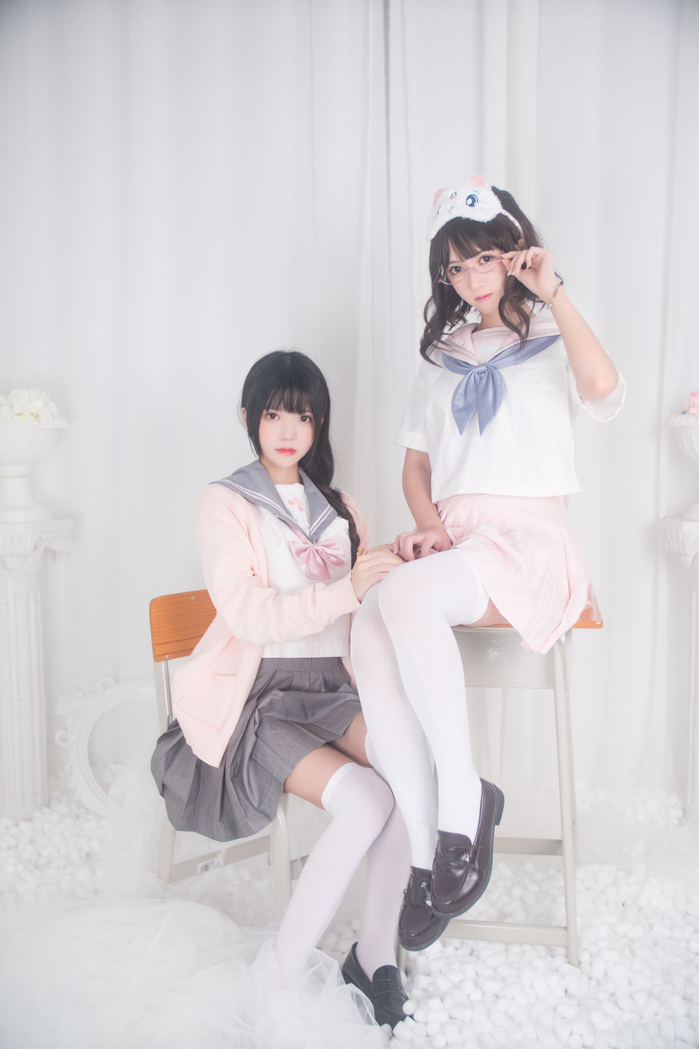 桜桃喵-No.094-百合–桜桃喵&鳗鱼霏子-在线看 第3张