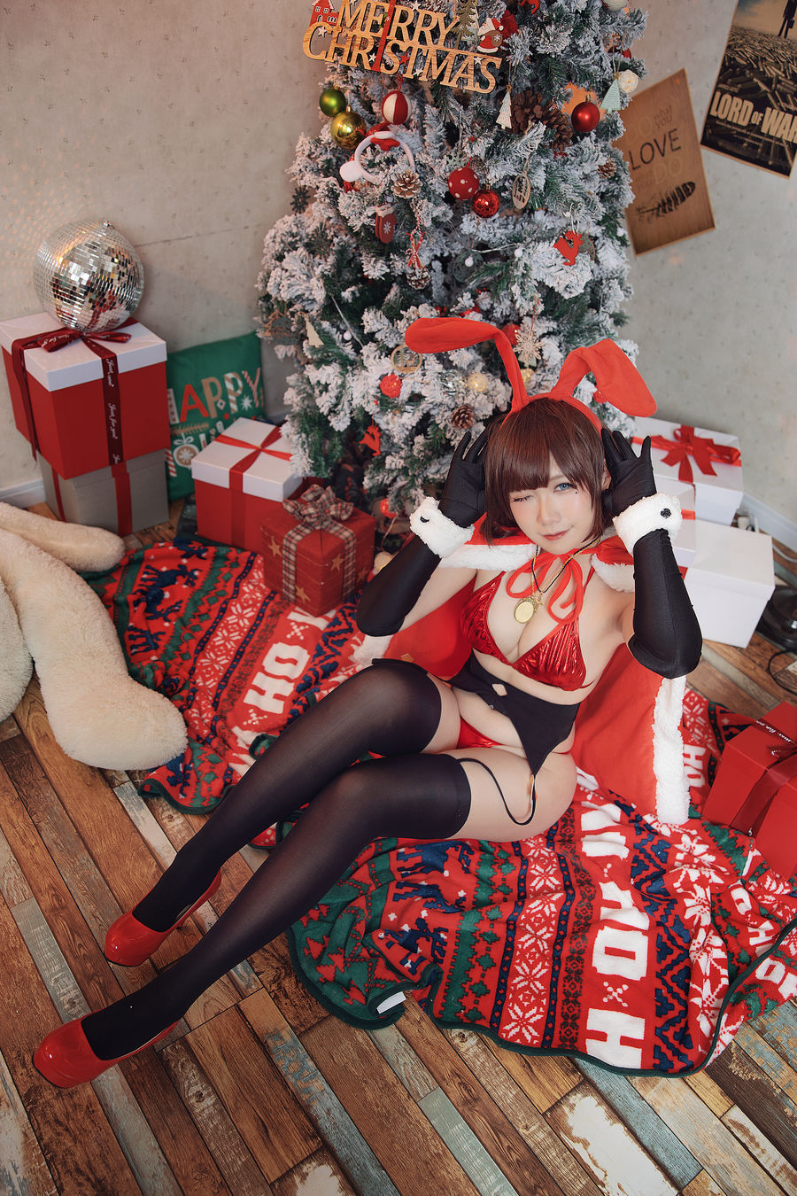 麻花麻花酱-No.021-魔太郎圣诞兔-在线看 第2张 麻花麻花酱-No.021-魔太郎圣诞兔-在线看 第2张