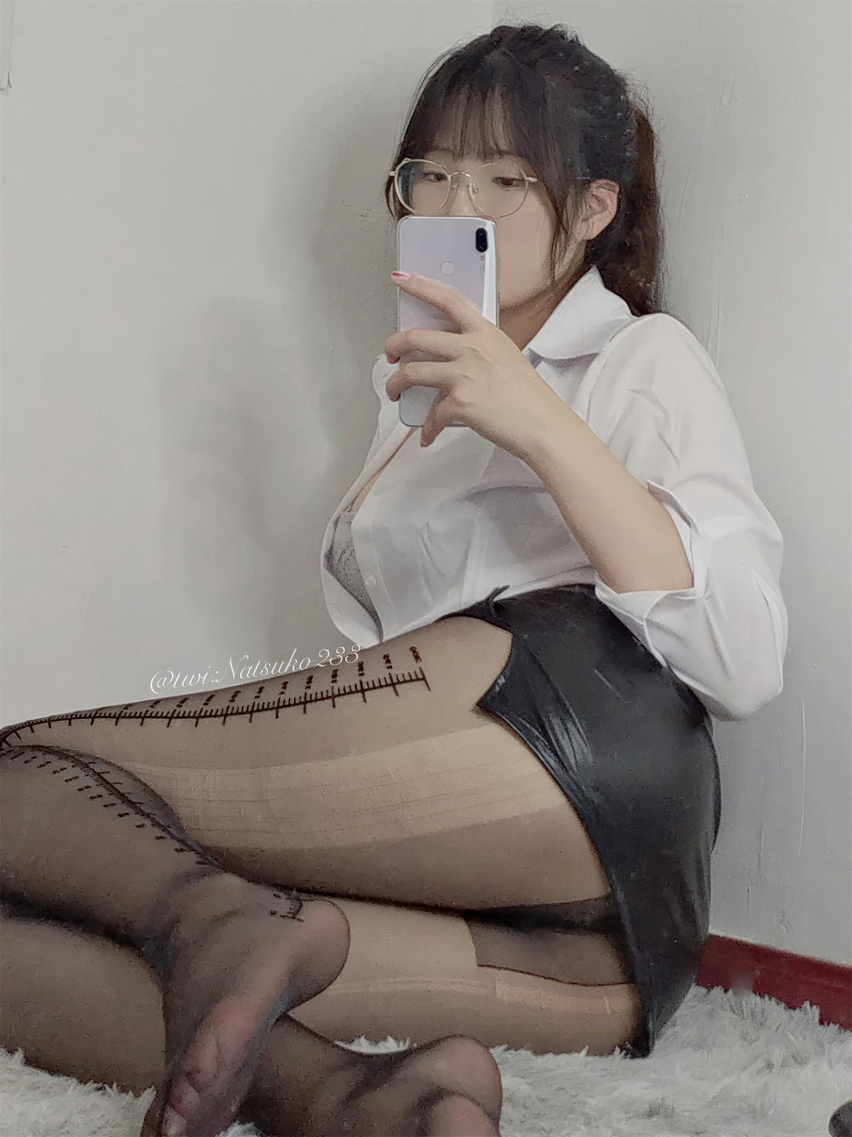 Natsuko_夏夏子-No.024–刻度尺OL-在线看 第3张 Natsuko_夏夏子-No.024–刻度尺OL-在线看 第3张