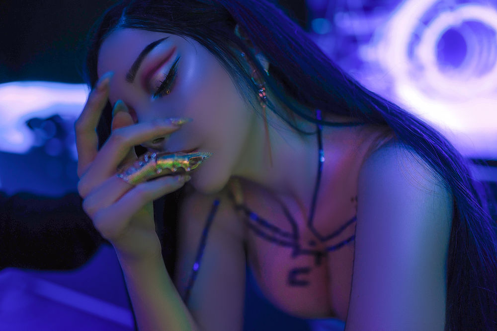 Sayathefox-No.016-Cyberpunk Dress-在线看 第1张 Sayathefox-No.016-Cyberpunk Dress-在线看 第1张