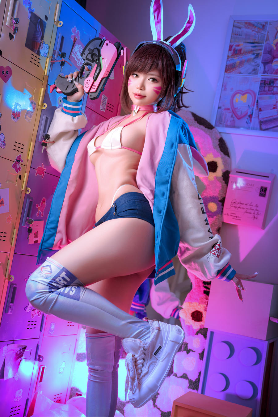 ZinieQ-No.076 – D.Va Sakimichan Art-在线看 第1张 ZinieQ-No.076 – D.Va Sakimichan Art-在线看 第1张