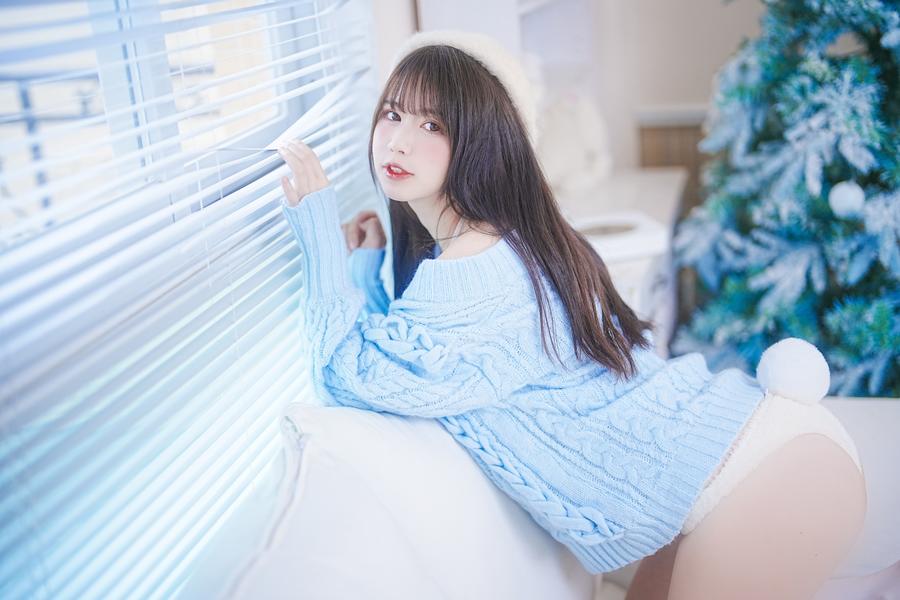 Tina很妖孽呀-No.026 – 蓝色秋冬毛衣-在线看 第3张 Tina很妖孽呀-No.026 – 蓝色秋冬毛衣-在线看 第3张