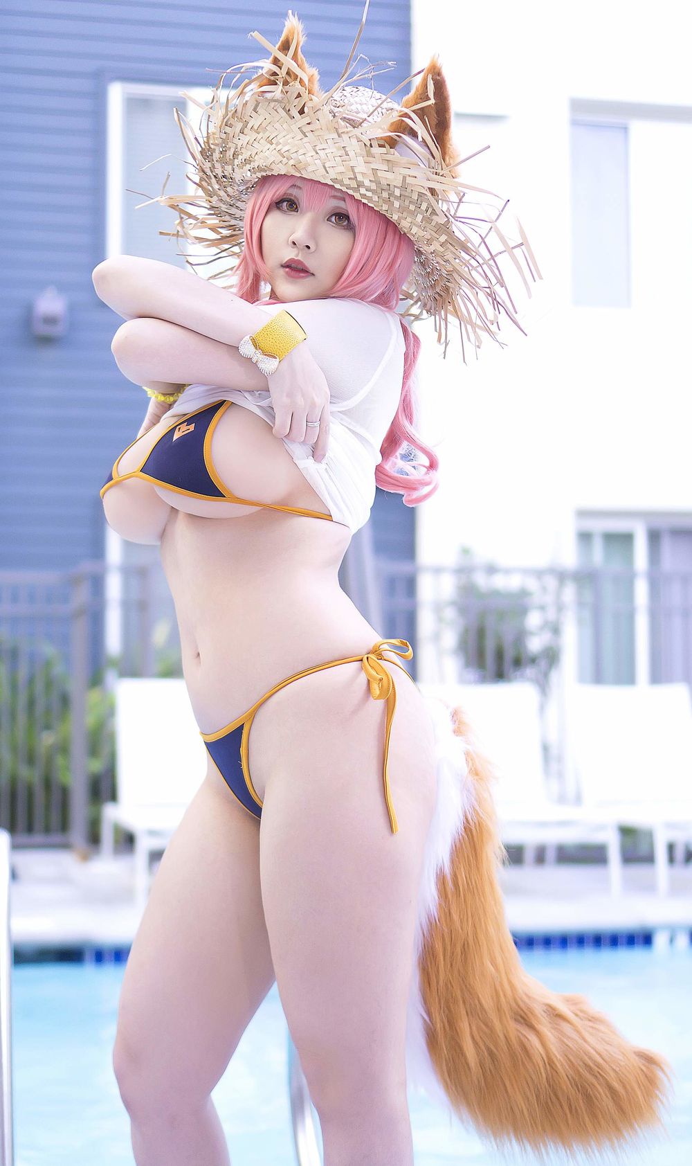 Hana Bunny-No.032-Tamamo Bikini (Fate Grand Order)-在线看 第1张 Hana Bunny-No.032-Tamamo Bikini (Fate Grand Order)-在线看 第1张
