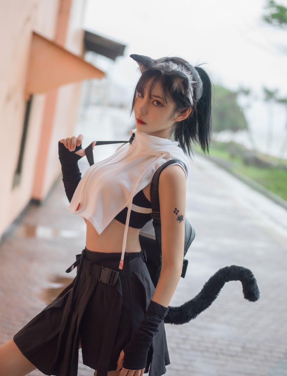 南桃Momoko-No.018-黑日常-在线看 第1张 南桃Momoko-No.018-黑日常-在线看 第1张