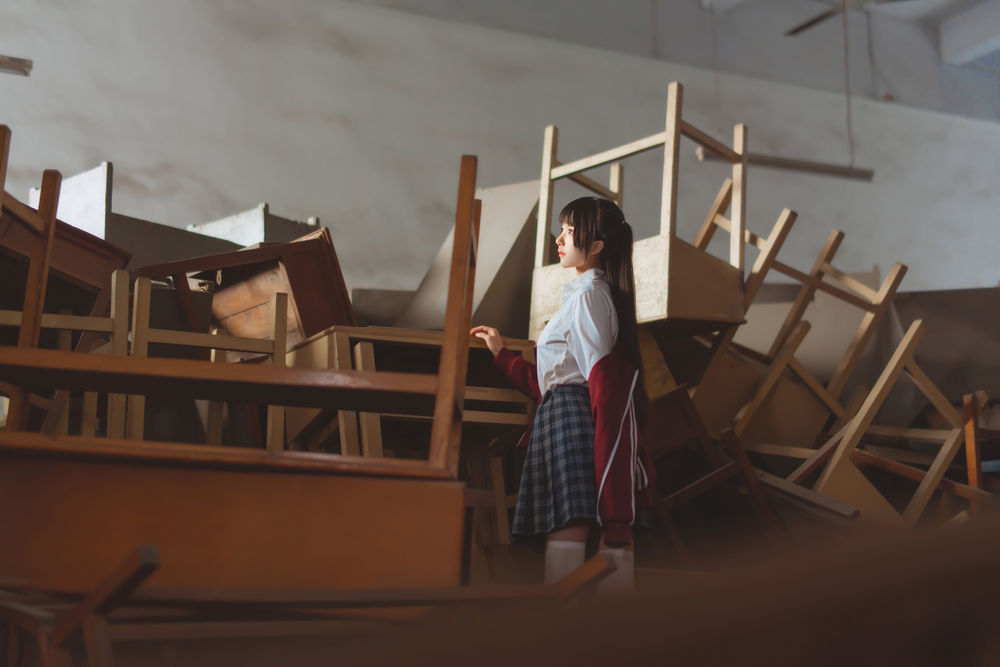 桜桃喵-No.125-桜桃未熟3 废弃教室-在线看 第3张 桜桃喵-No.125-桜桃未熟3 废弃教室-在线看 第3张