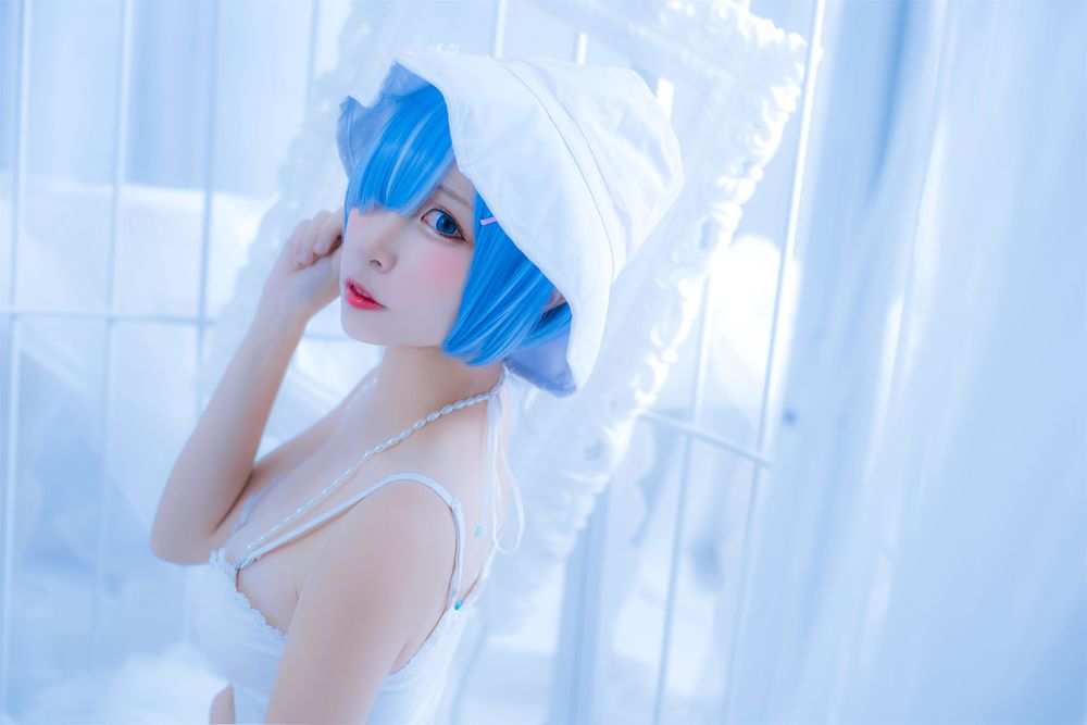 二佐Nisa-No.021-雷姆白裙-在线看 第2张 二佐Nisa-No.021-雷姆白裙-在线看 第2张