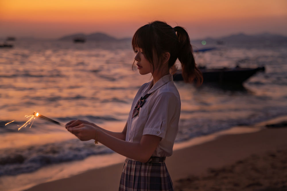 桜桃喵-No.155-逐海-在线看 第3张