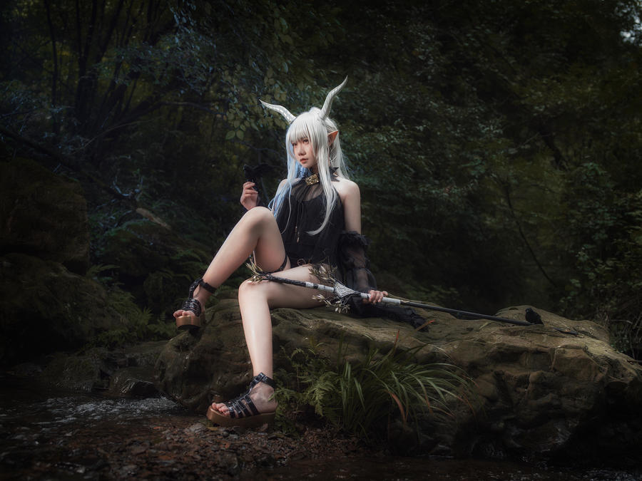 麻花麻花酱-No.094 – 明日方舟 闪灵泳装-在线看 第1张 麻花麻花酱-No.094 – 明日方舟 闪灵泳装-在线看 第1张