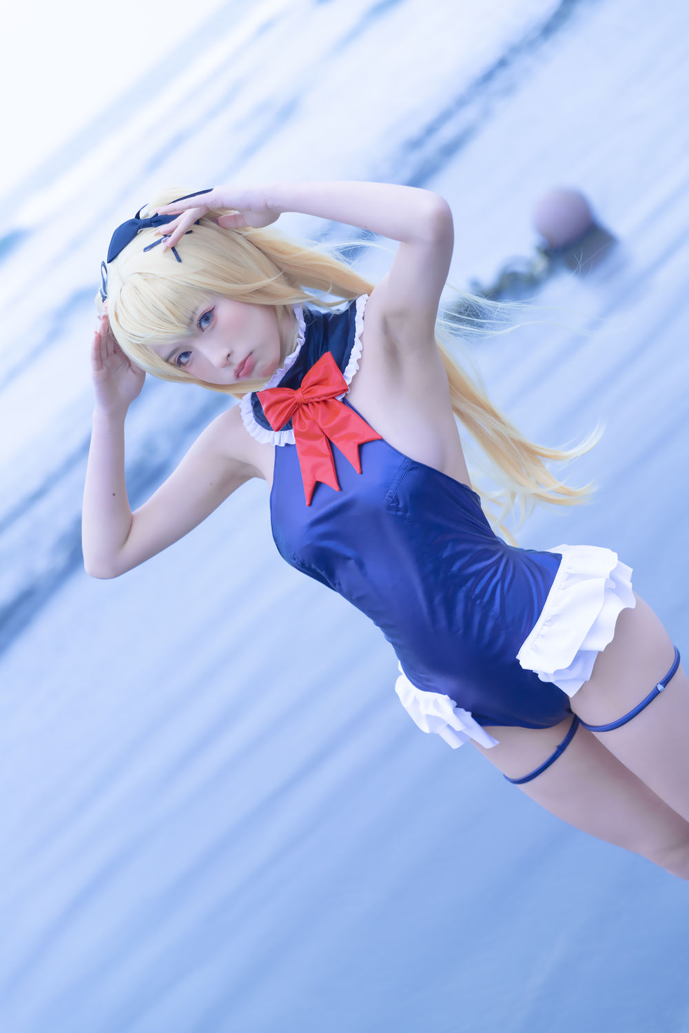 清水由乃-No.024-玛丽萝丝 蓝色泳衣-在线看 第3张 清水由乃-No.024-玛丽萝丝 蓝色泳衣-在线看 第3张