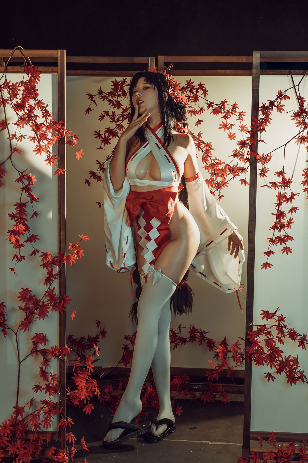 云溪溪-No.004-奶桃 巫女-在线看 第2张 云溪溪-No.004-奶桃 巫女-在线看 第2张
