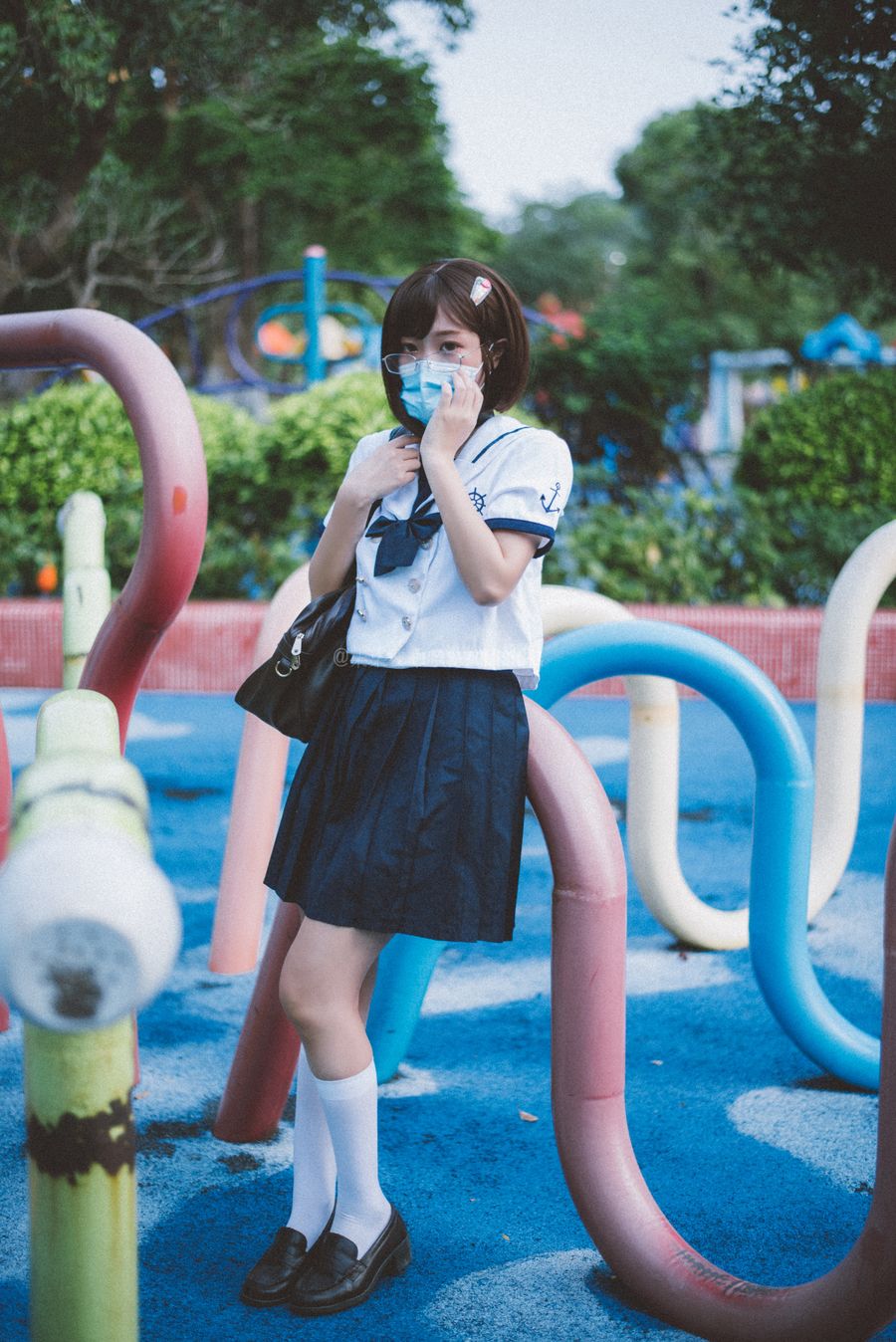 柒柒要乖哦-No.014-乐园JK-在线看 第1张 柒柒要乖哦-No.014-乐园JK-在线看 第1张