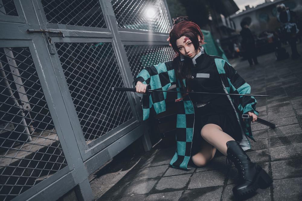 楚楚子w-No.031-鬼灭之刃 灶门炭治郎性转场照-在线看 第1张 楚楚子w-No.031-鬼灭之刃 灶门炭治郎性转场照-在线看 第1张