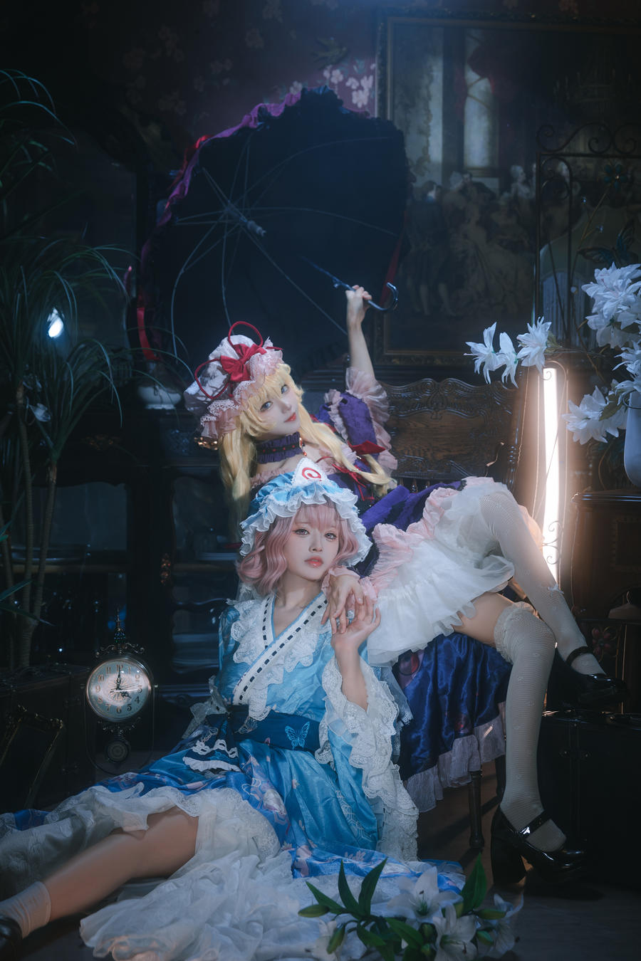 花柒Hana-No.035 – 八云紫+西行寺幽幽子 (&肃雨雨雨)-在线看 第3张 花柒Hana-No.035 – 八云紫+西行寺幽幽子 (&肃雨雨雨)-在线看 第3张