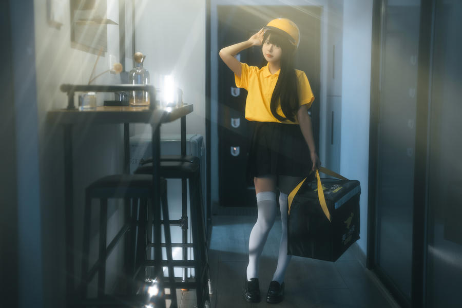 rua阮阮-No.011 – 外卖员-在线看 第1张 rua阮阮-No.011 – 外卖员-在线看 第1张