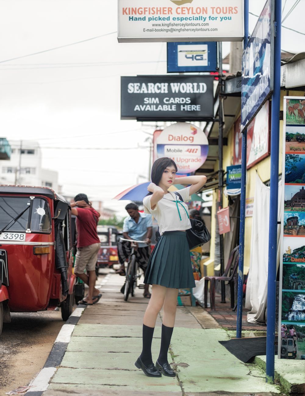 南桃Momoko-No.058-绿jk-在线看 第2张 南桃Momoko-No.058-绿jk-在线看 第2张