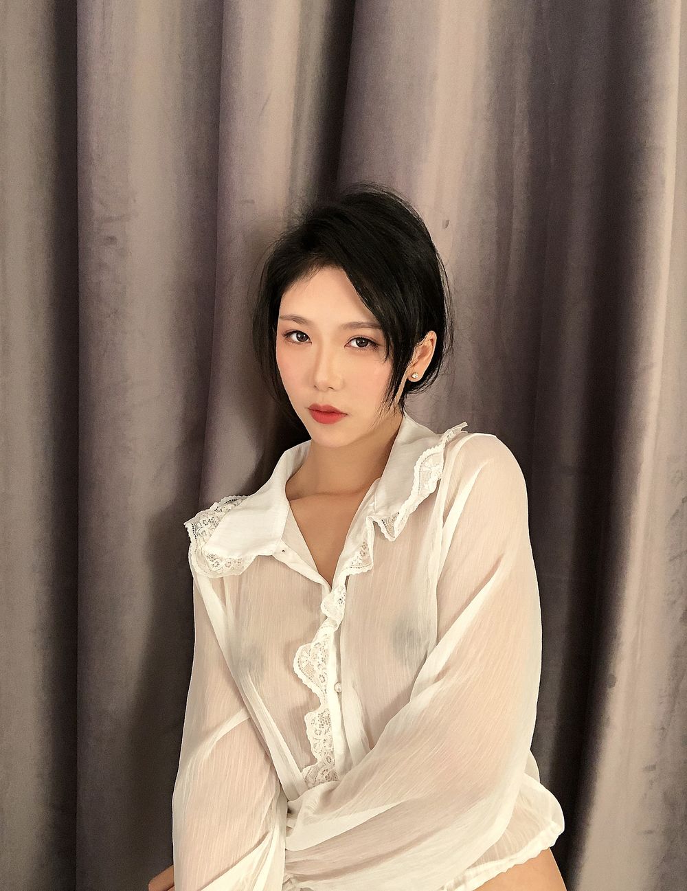 抖娘-利世-No.063-透視雪紡+碎花內衣+定制三合集-在线看 第2张 抖娘-利世-No.063-透視雪紡+碎花內衣+定制三合集-在线看 第2张