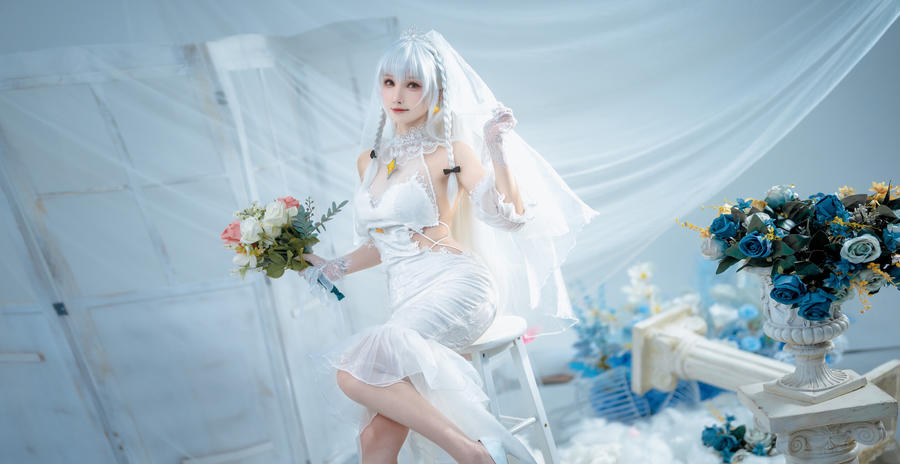 一千只猫薄禾-No.011–花园 誓约婚纱-在线看 第1张 一千只猫薄禾-No.011–花园 誓约婚纱-在线看 第1张