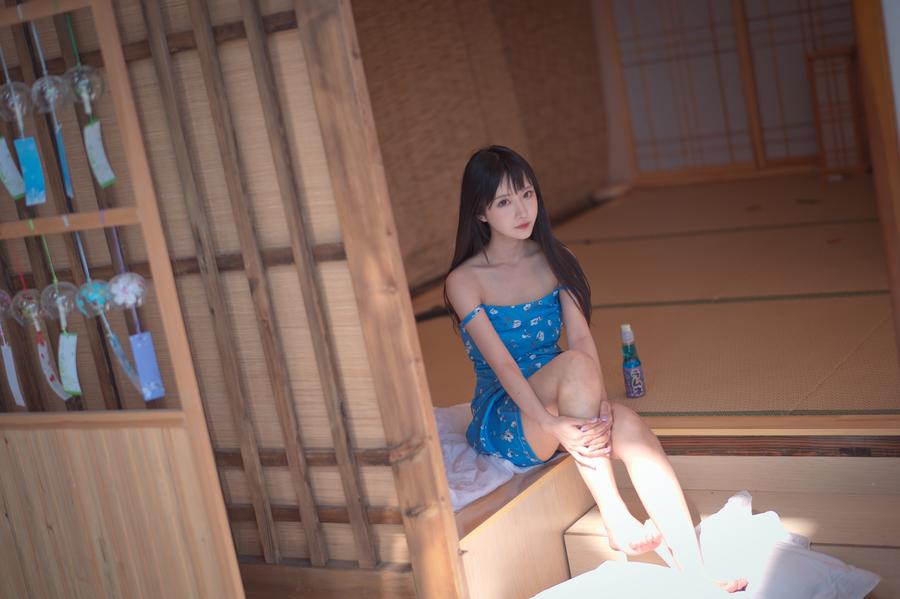 Shika小鹿鹿-No.107 – 蓝裙子-在线看 第3张 Shika小鹿鹿-No.107 – 蓝裙子-在线看 第3张