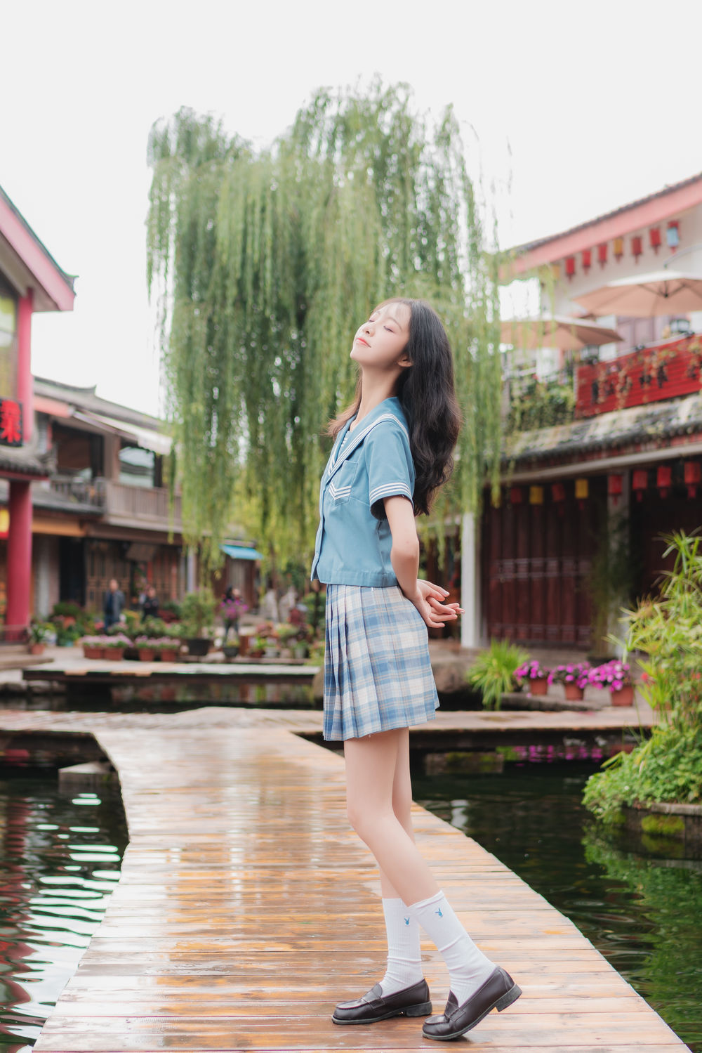 西瓜(西呱呀呀呀)-No.008-丽江写真JK户外成片-在线看 第1张 西瓜(西呱呀呀呀)-No.008-丽江写真JK户外成片-在线看 第1张