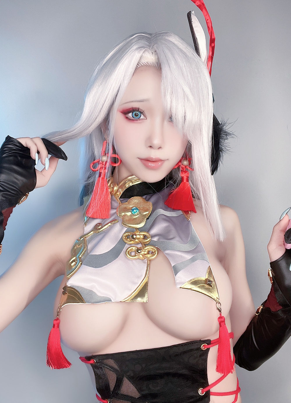 水淼aqua-No.043-原神 申鶴 旗袍自拍-在线看 第3张 水淼aqua-No.043-原神 申鶴 旗袍自拍-在线看 第3张