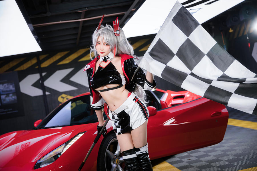 momoko葵葵-No.034–碧蓝航线 欧根+企业 赛车女郎 (&瓜希酱)-在线看 第3张 momoko葵葵-No.034–碧蓝航线 欧根+企业 赛车女郎 (&瓜希酱)-在线看 第3张