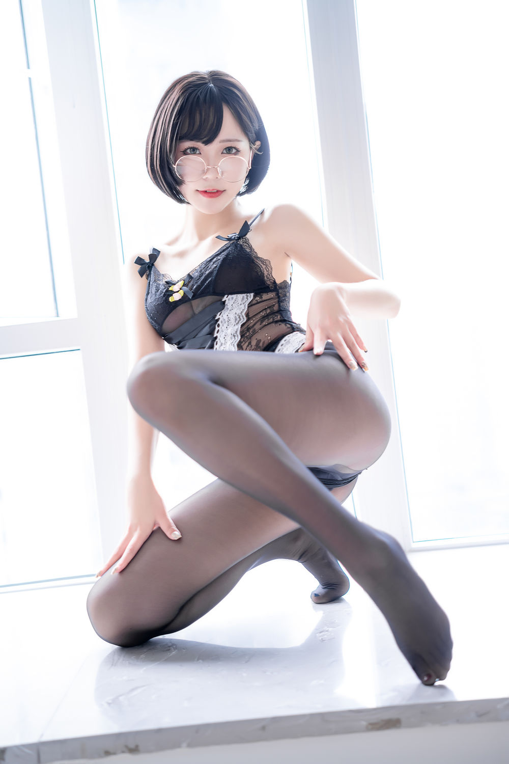 蓝小沂KiKi-No.011-黑色情趣内衣-在线看 第1张 蓝小沂KiKi-No.011-黑色情趣内衣-在线看 第1张