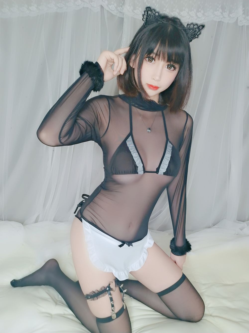 黑米粥(小酥酱)-No.003-黑猫-在线看 第3张 黑米粥(小酥酱)-No.003-黑猫-在线看 第3张