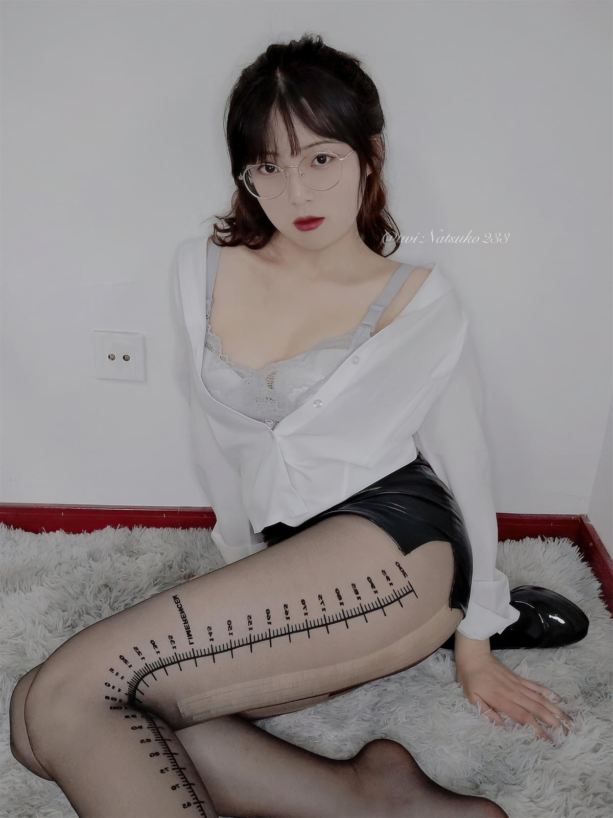 Natsuko_夏夏子-No.024–刻度尺OL-在线看 第2张 Natsuko_夏夏子-No.024–刻度尺OL-在线看 第2张