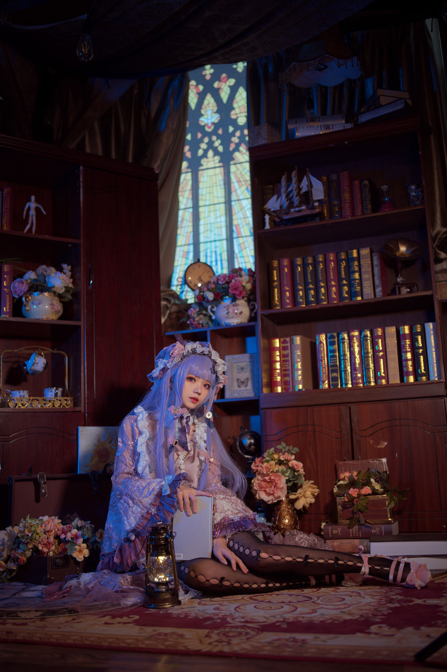 花柒Hana-No.010-帕秋莉睡衣-在线看 第3张 花柒Hana-No.010-帕秋莉睡衣-在线看 第3张