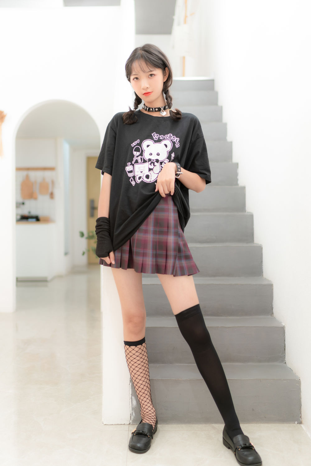 西瓜(西呱呀呀呀)-No.024-JK双拼袜-在线看 第1张 西瓜(西呱呀呀呀)-No.024-JK双拼袜-在线看 第1张