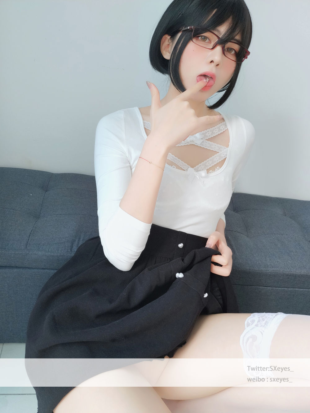 眼酱大魔王w-No.046-白蕾丝姐姐-在线看 第3张 眼酱大魔王w-No.046-白蕾丝姐姐-在线看 第3张