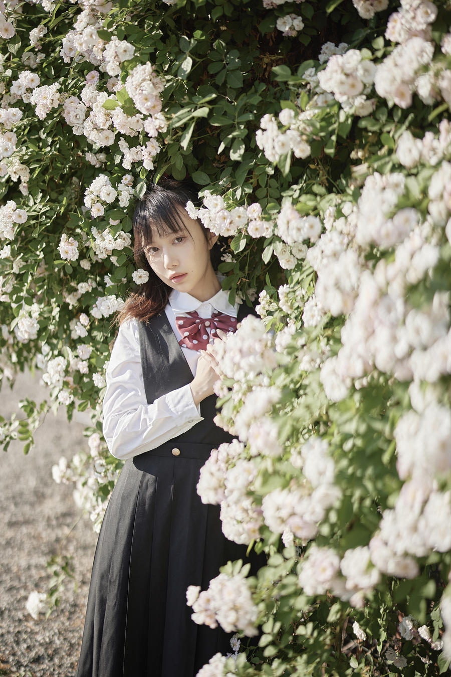 Shika小鹿鹿-No.085-蔷薇JK-在线看 第2张 Shika小鹿鹿-No.085-蔷薇JK-在线看 第2张