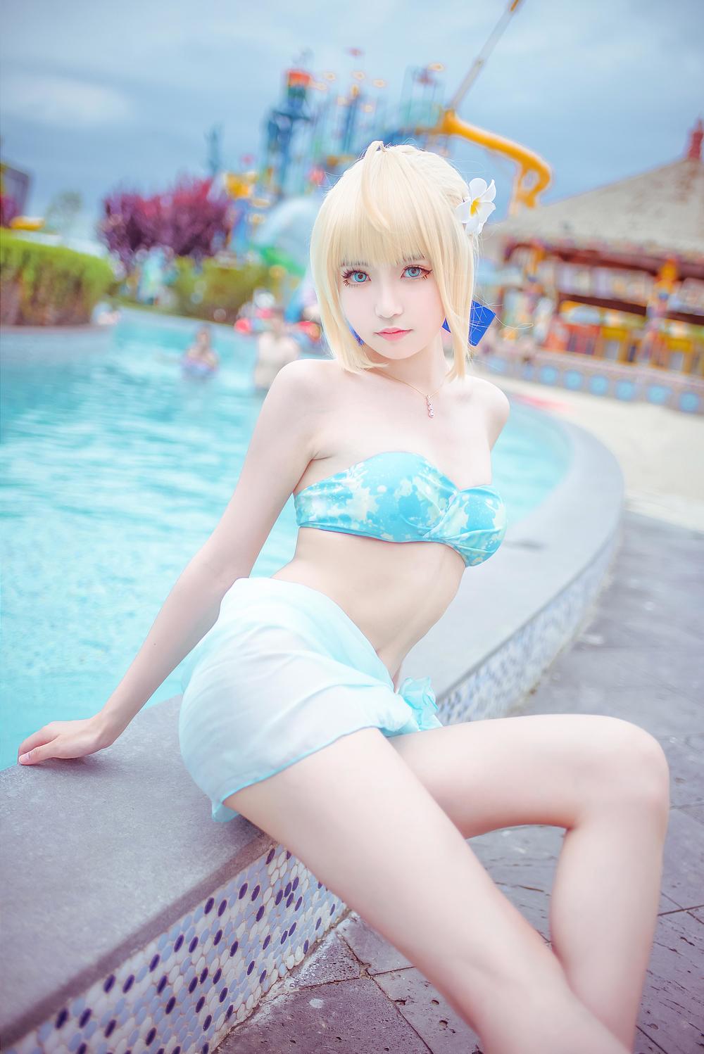 这个泡泡就是逊啦-No.005-阿尔托莉雅 泳装-在线看 第1张 这个泡泡就是逊啦-No.005-阿尔托莉雅 泳装-在线看 第1张