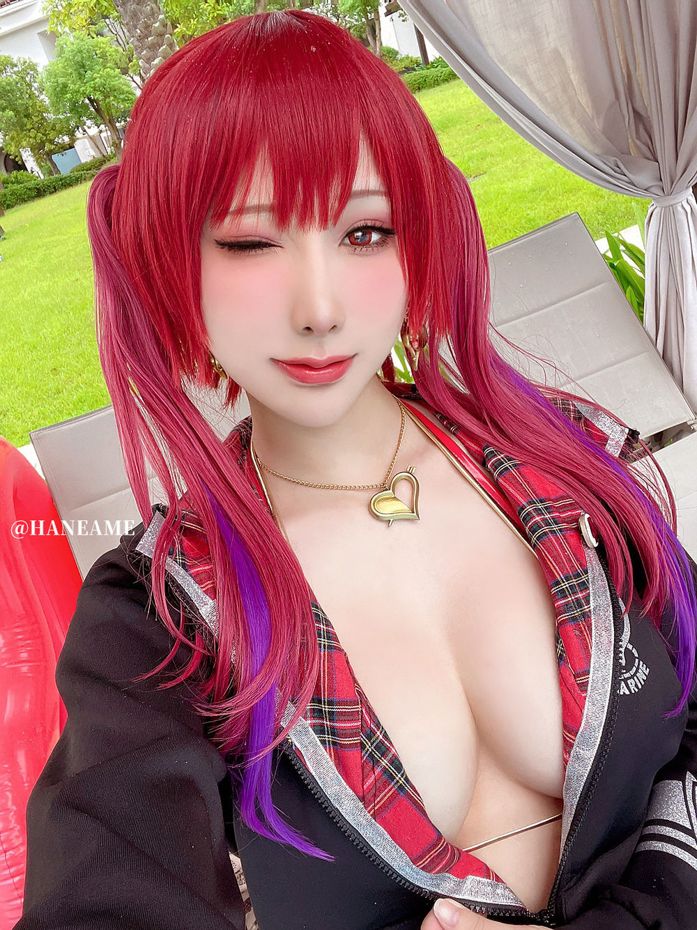 雨波_HaneAme-No.142-Hololive Marine 船长泳裝-在线看 第3张 雨波_HaneAme-No.142-Hololive Marine 船长泳裝-在线看 第3张