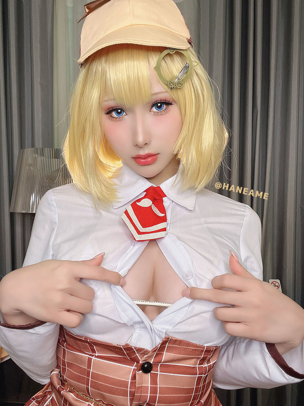 雨波_HaneAme-No.130-Hololive Amelia Waston Unifrom 制服-在线看 第3张 雨波_HaneAme-No.130-Hololive Amelia Waston Unifrom 制服-在线看 第3张