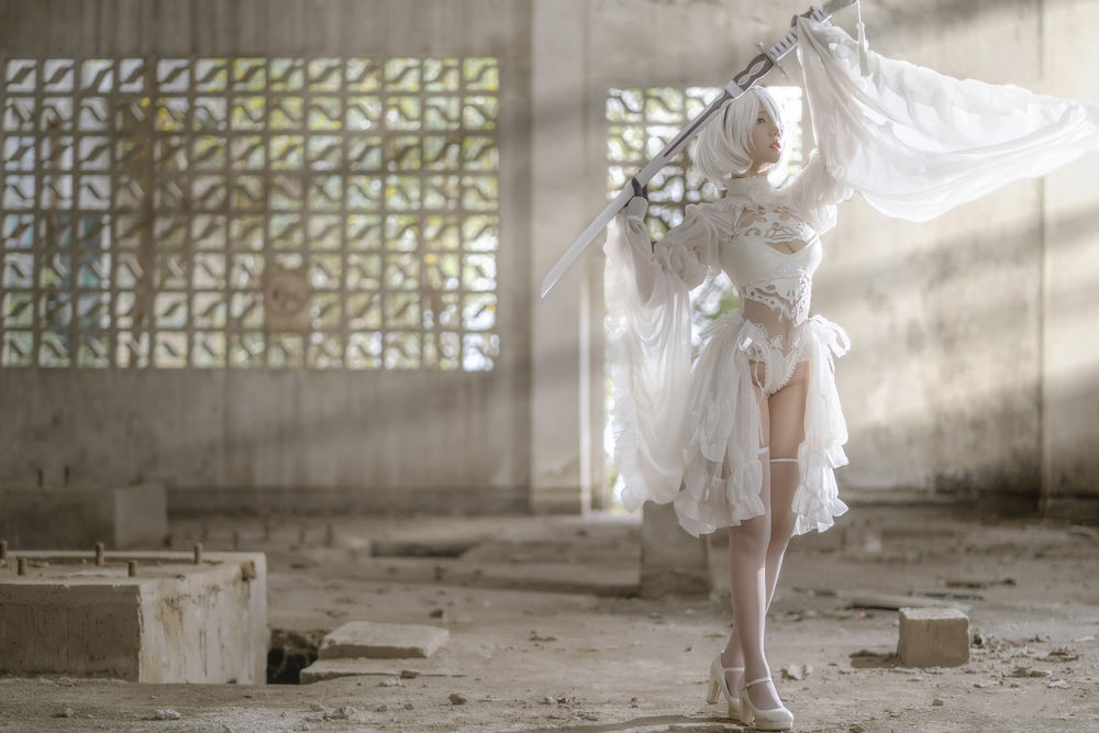 镜酱-No.011-2B白色婚纱-在线看 第3张 镜酱-No.011-2B白色婚纱-在线看 第3张