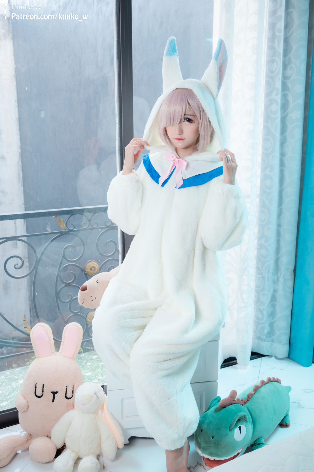 Kuuko W-No.044-Mashu Kigurumi Pajama (Fate Grand Order)-在线看 第2张 Kuuko W-No.044-Mashu Kigurumi Pajama (Fate Grand Order)-在线看 第2张