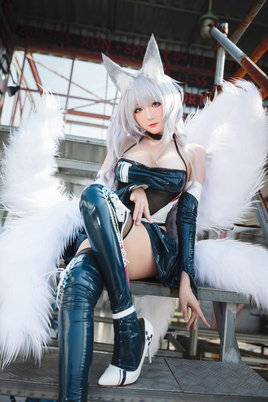 瓜希酱-No.060-碧蓝航线 信浓赛车 轰鸣的银轮皮肤-在线看 第3张 瓜希酱-No.060-碧蓝航线 信浓赛车 轰鸣的银轮皮肤-在线看 第3张