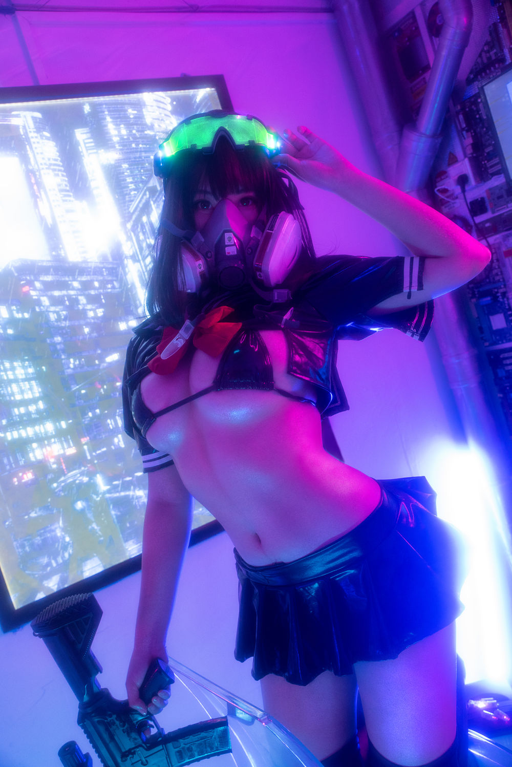 蜜汁猫裘-No.009-漆皮jk-在线看 第2张 蜜汁猫裘-No.009-漆皮jk-在线看 第2张