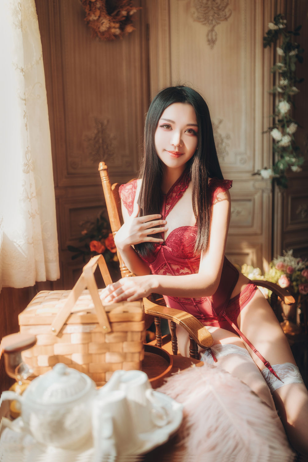 源纱希喵喵喵-No.002-红色内衣 晨风-在线看 第2张 源纱希喵喵喵-No.002-红色内衣 晨风-在线看 第2张