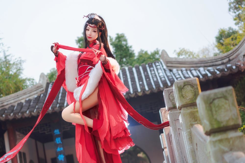 弥音音-No.018-古代红袍-在线看 第1张 弥音音-No.018-古代红袍-在线看 第1张