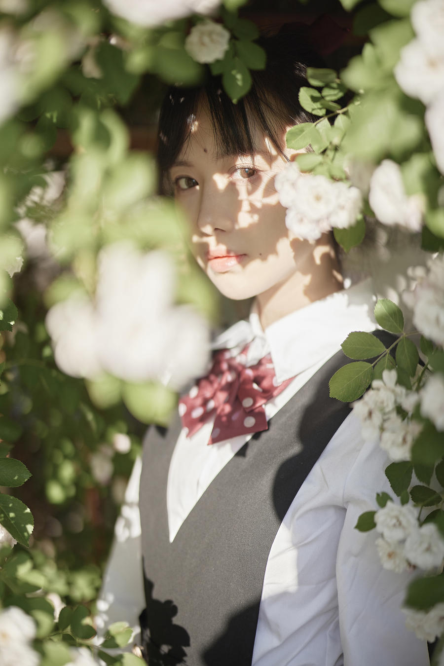 Shika小鹿鹿-No.085-蔷薇JK-在线看 第3张 Shika小鹿鹿-No.085-蔷薇JK-在线看 第3张