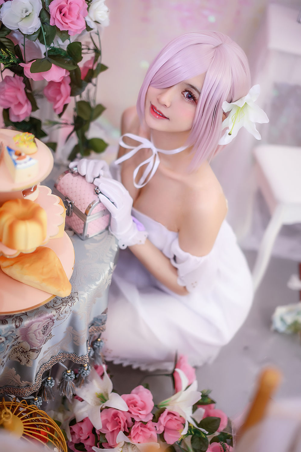 鳗鱼霏儿-No.041-玛修 白裙-在线看 第2张 鳗鱼霏儿-No.041-玛修 白裙-在线看 第2张