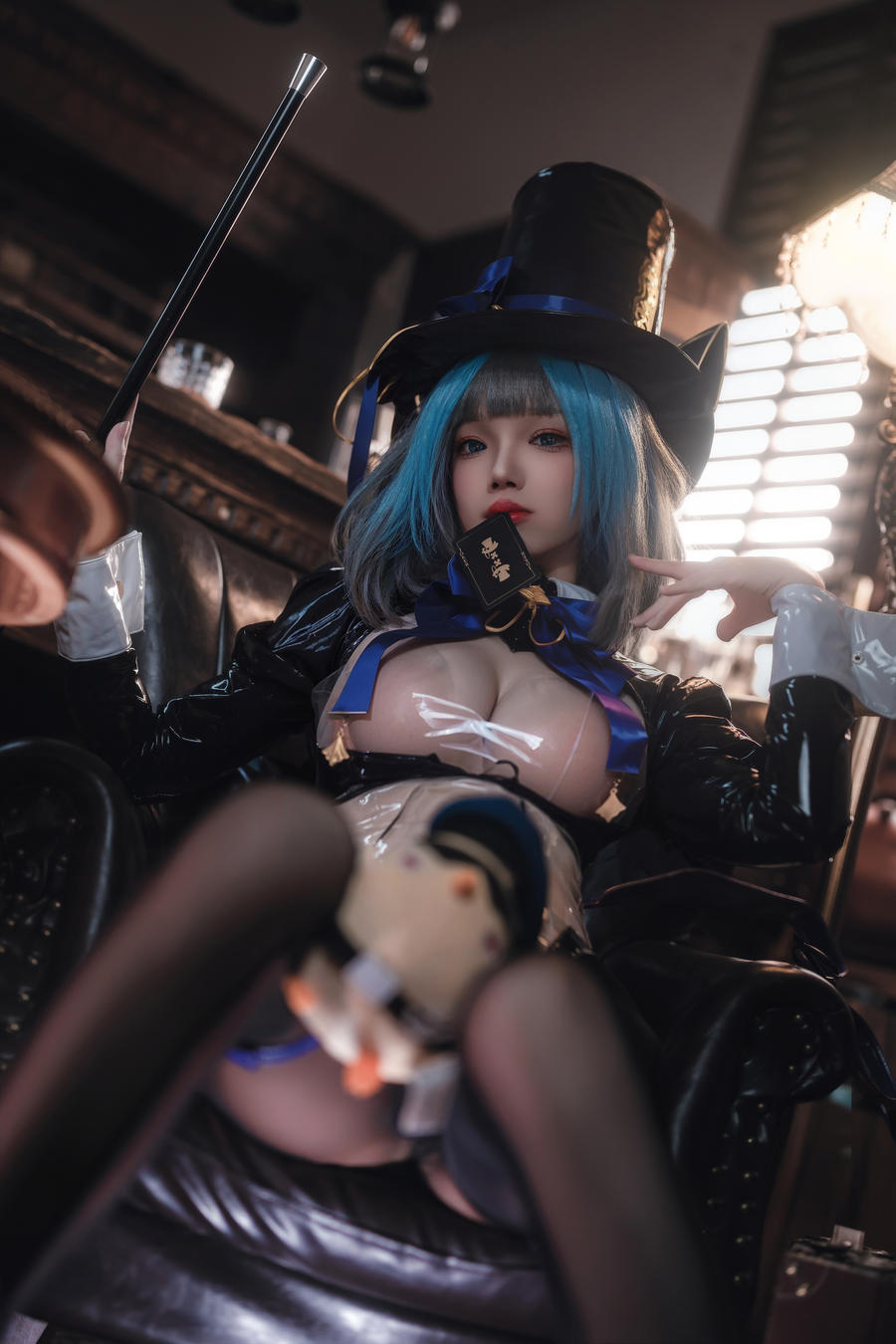 雪晴Astra-No.076 – 2024万圣节 碧蓝航线 柴郡魔术师-在线看 第1张 雪晴Astra-No.076 – 2024万圣节 碧蓝航线 柴郡魔术师-在线看 第1张